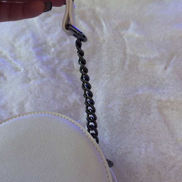 Mad Engine White Pumpkin Jack O'Lantern Crossbody Purse, Cute Halloween Bag NWOT - Picture 5 of 8